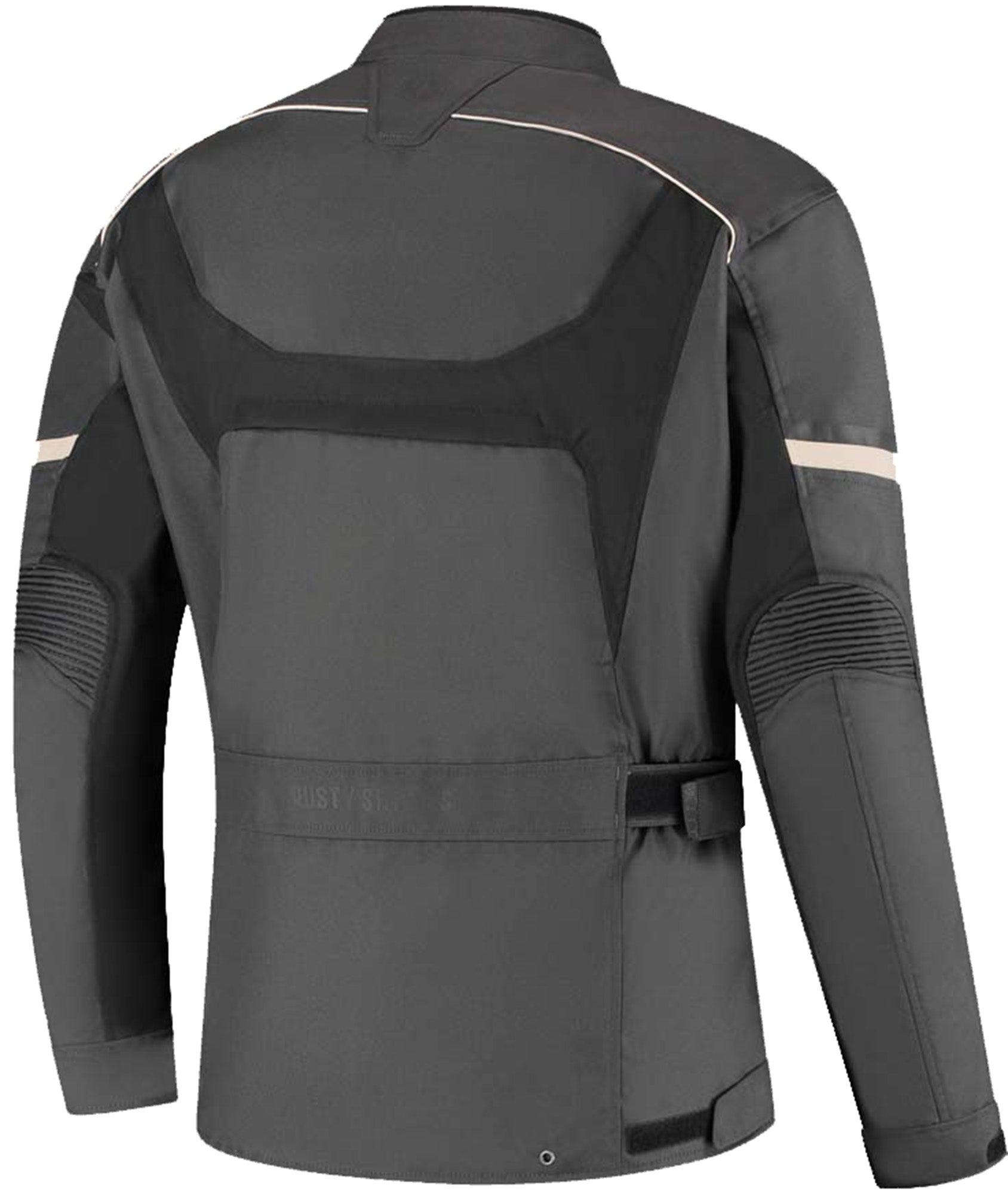 Rusty Stitches Luke Veste textile moto imperméable anthracite/noir 3XL Figure 2