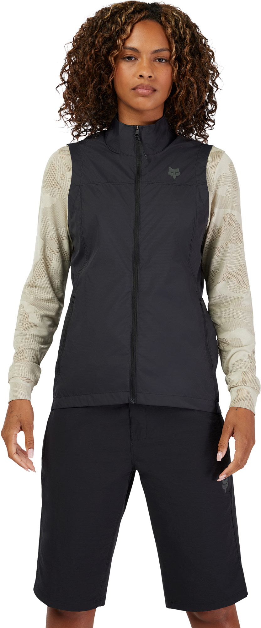 FOX Ranger Wind Ladies Bicycle Vest black XL Figure 4