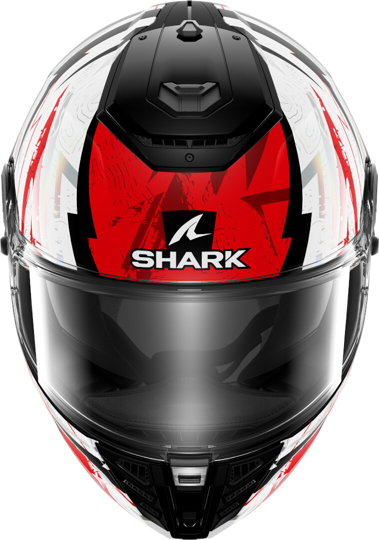 Shark Spartan RS Hibolt Hjälm svart/vit/rött XL (61/62) Figur 3