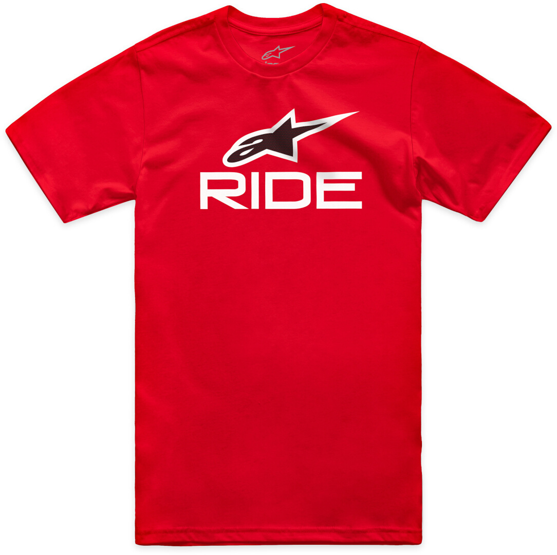 Alpinestars Ride 4.0 T-shirt rød M Figur 1