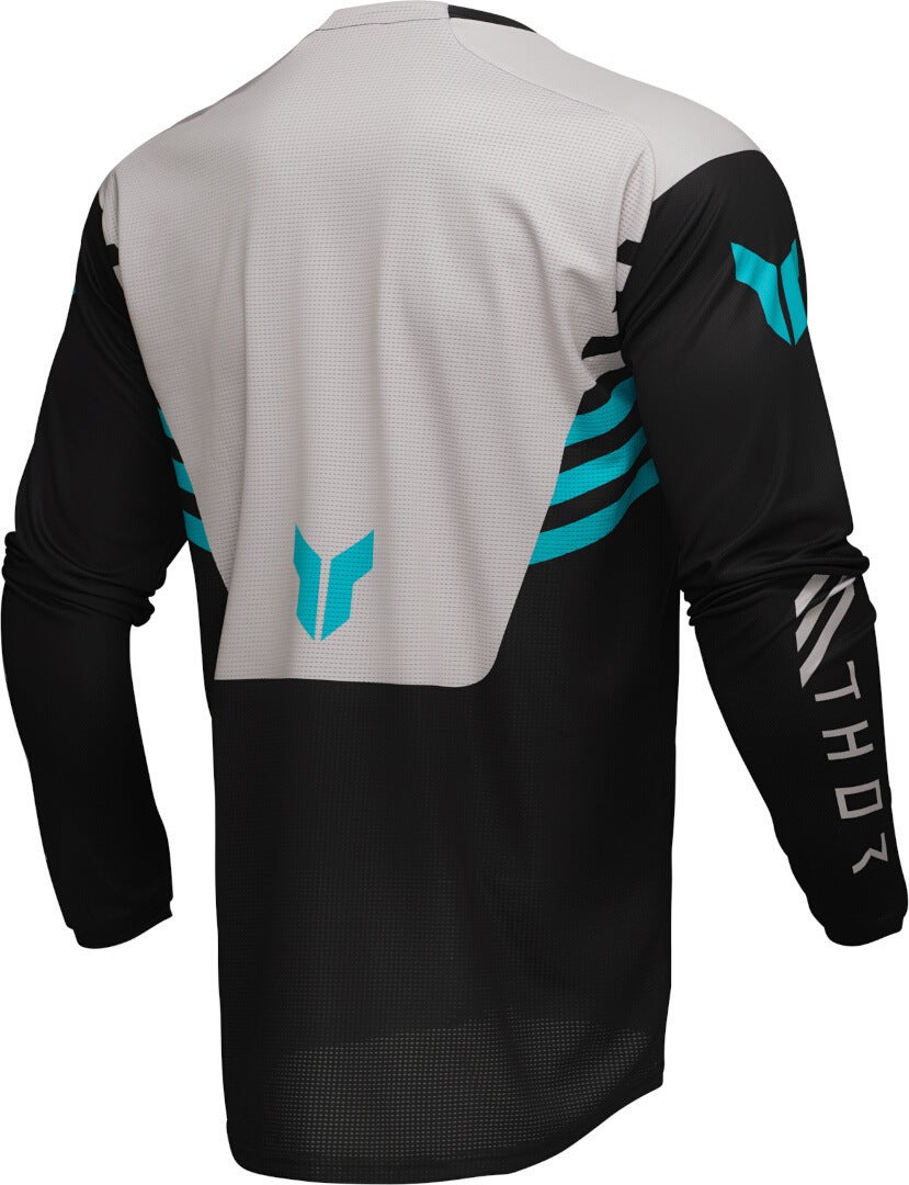 Thor Launchmode Zone Motocross trøje Sort/beige XXL Figur 3