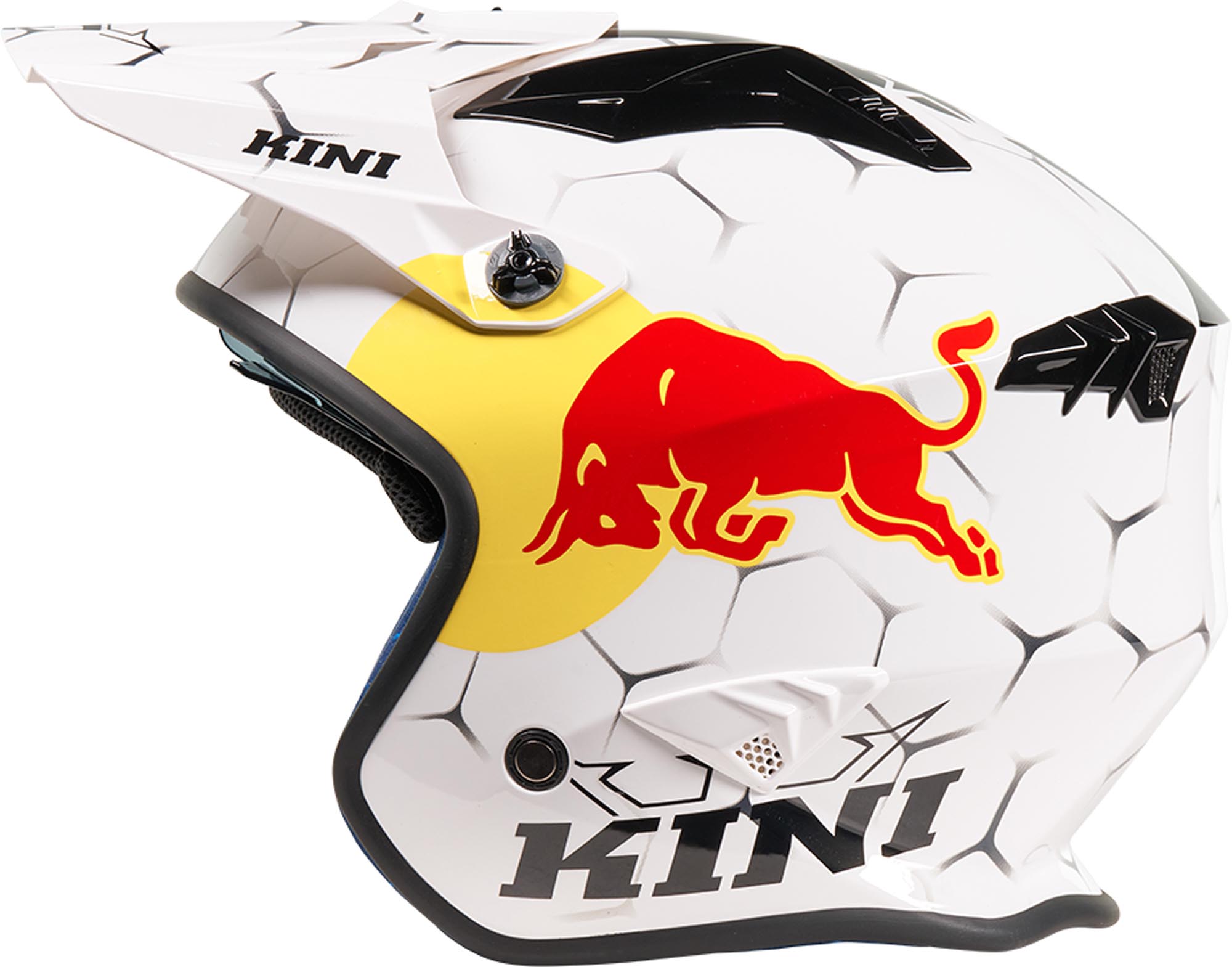 Kini Red Bull XDR 1.0 Casque d’essai Blanc M Figure 3