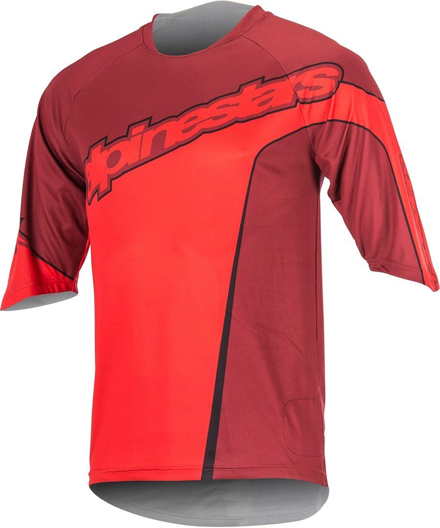 Alpinestars Crest 3/4 Fiets Shirt Rood M Figuur 1