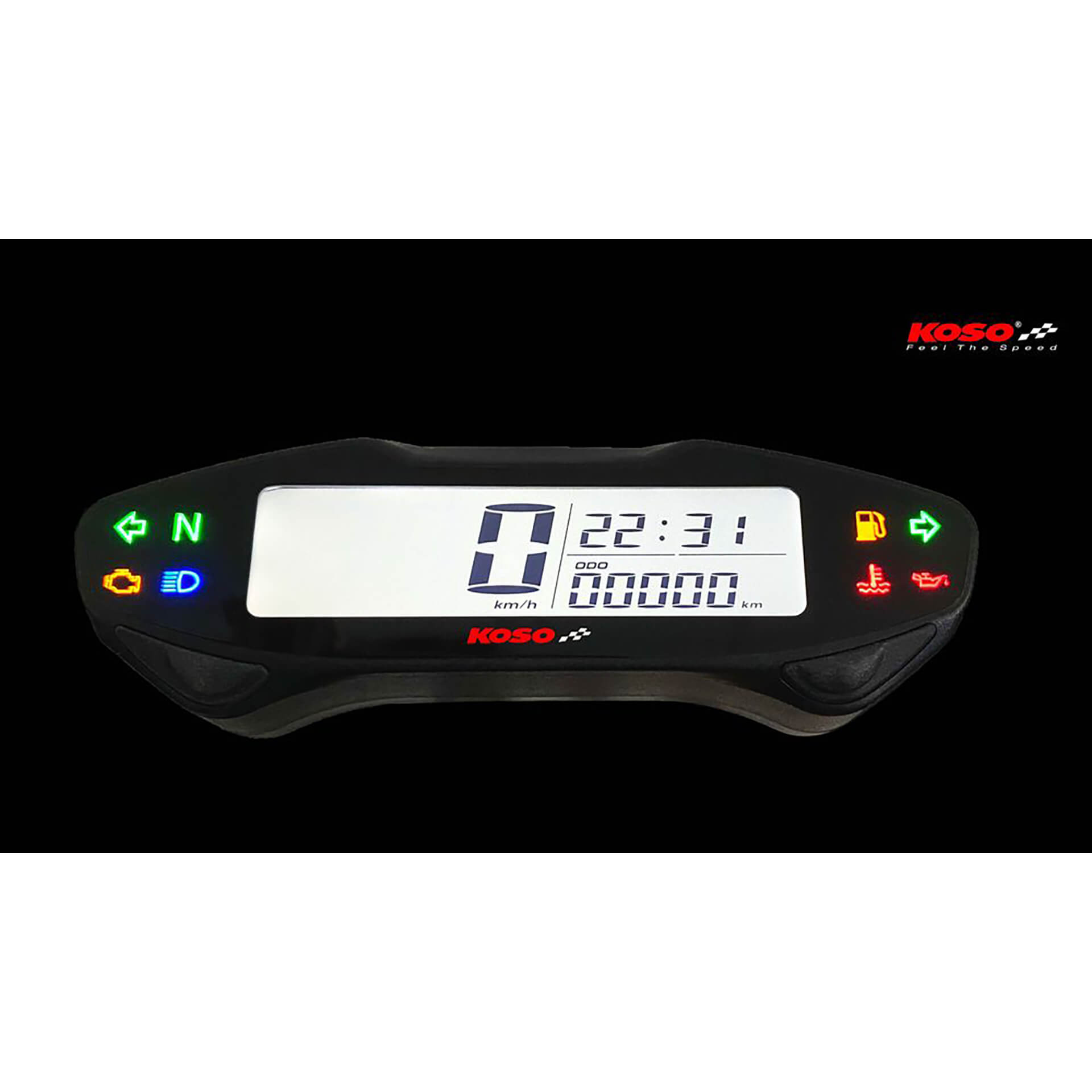 KOSO Digitaler Tachometer, DB EX-03 Figura 1