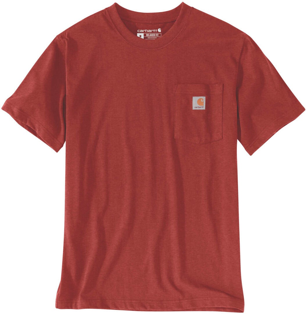 Carhartt Workwear Pocket Camiseta rojo/amarillo M Figura 1