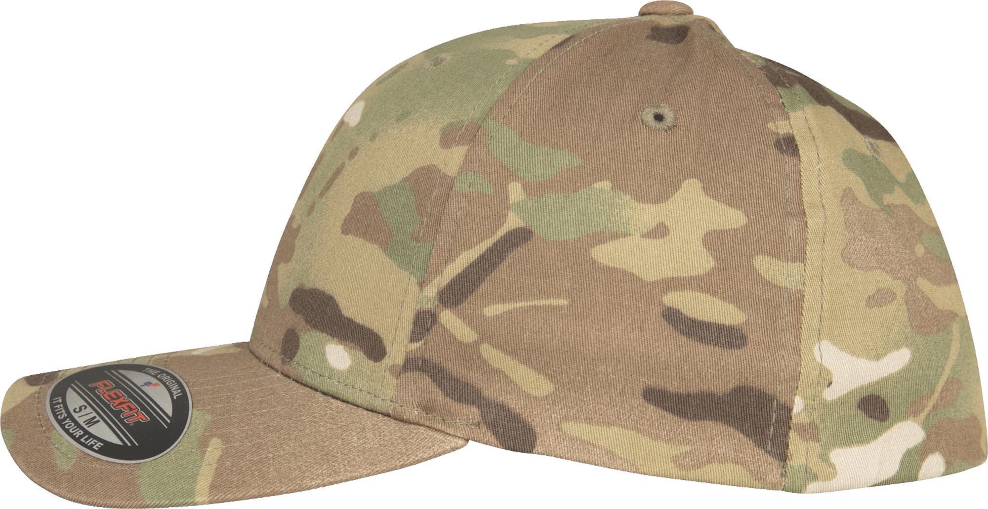 Brandit Flexfit Multicam Kappe beige S/M Abbildung 4