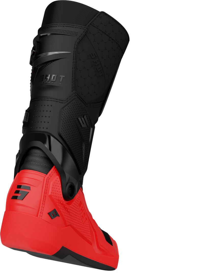 Shot Race 8 Motocross Boots black/red 44 Figure 2