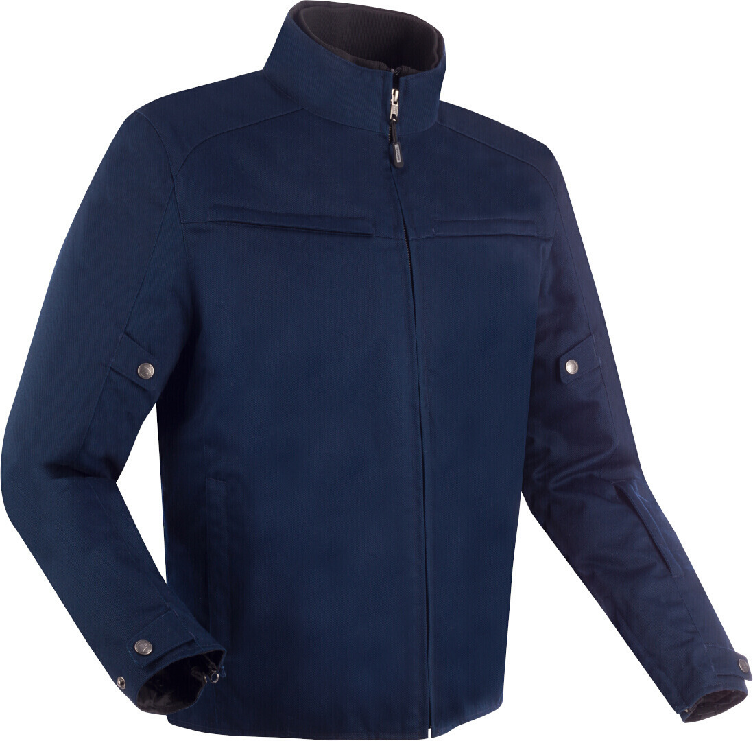 Bering Cruiser waterproof Motorcycle Textile Jacket blue M Figure 1