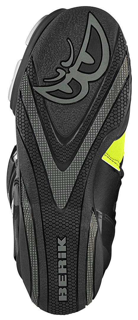 Berik Donington Motorcycle Boots black/neon-yellow 46 Figure 5