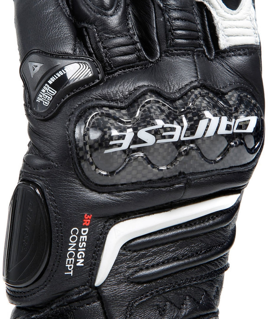 Dainese Carbon 4 Long Mănuși pentru motociclete pentru doamne alb/negru M Figura 11