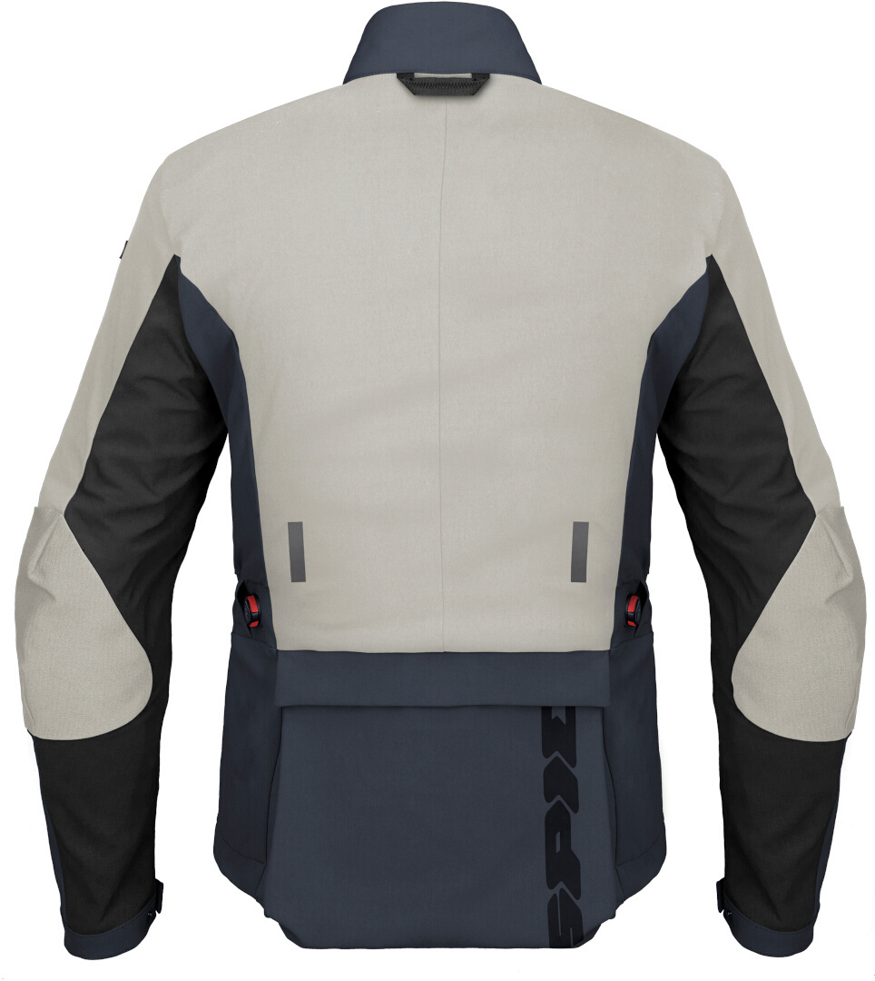 Spidi Frontier Motorcycle Textile Jacket dark grey/light grey XXL Figure 2