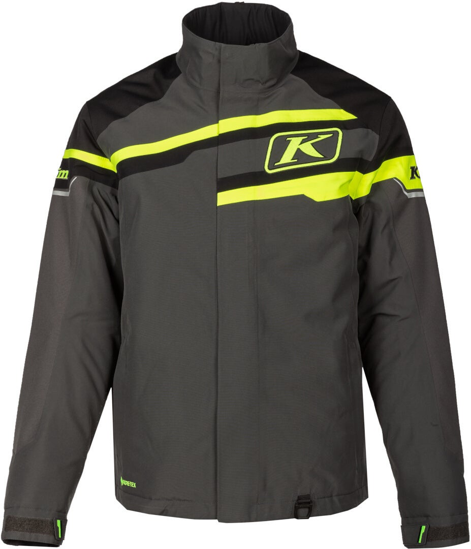 Klim Klimate 2022 Snowmobile Jacket grey/black/yellow 3XL Figure 5