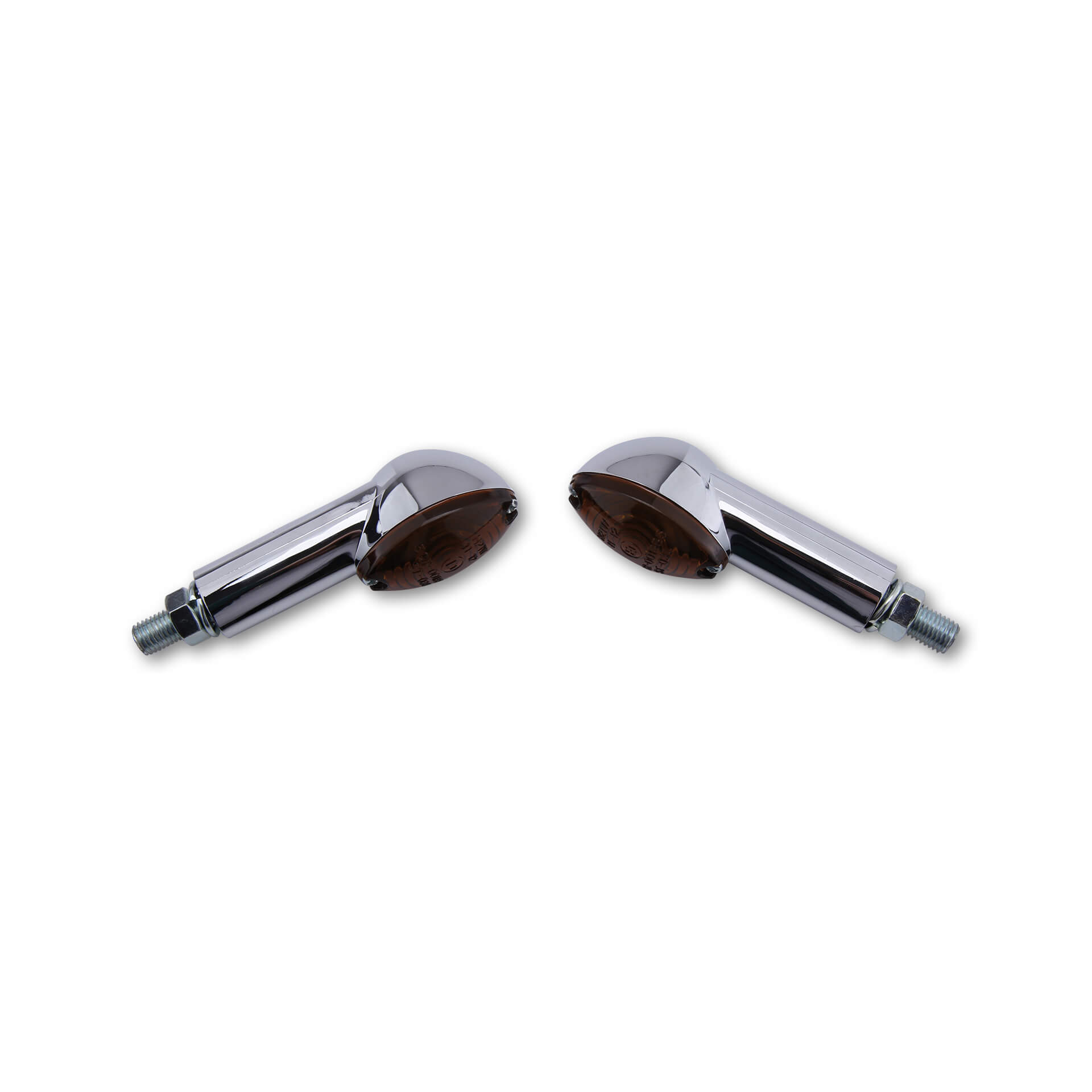 SHIN YO Mini Blinker CATEYE, lang Chrome Colorat Figura 2