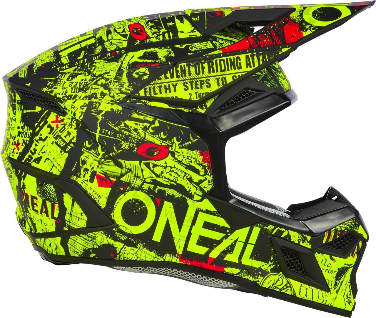 Oneal 3SRS Attack Casco da motocross per bambini Y/M (51/52) Figura 6