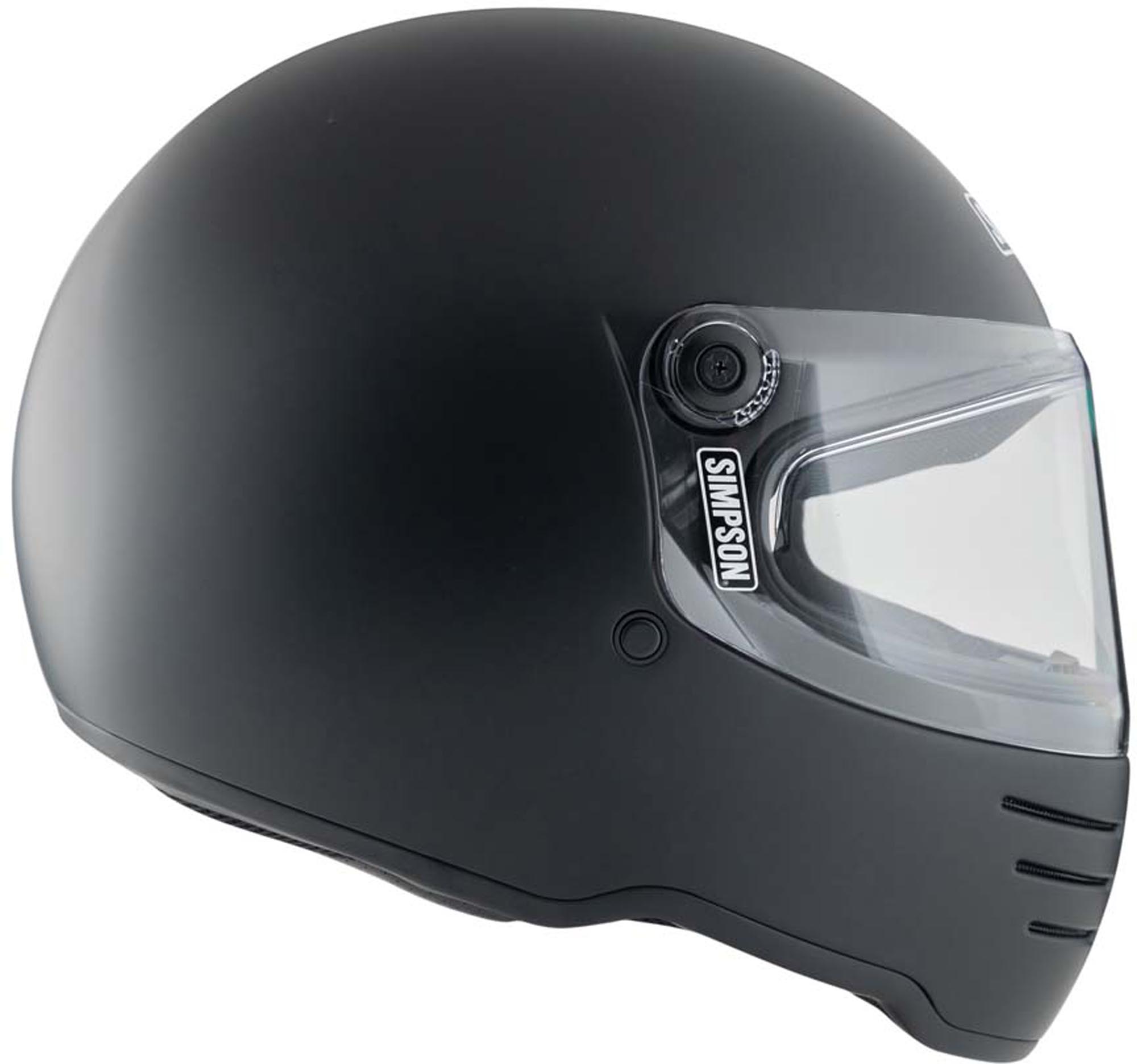 Simpson M62 Cască de motocicletă Negru mat 2XL Figura 2