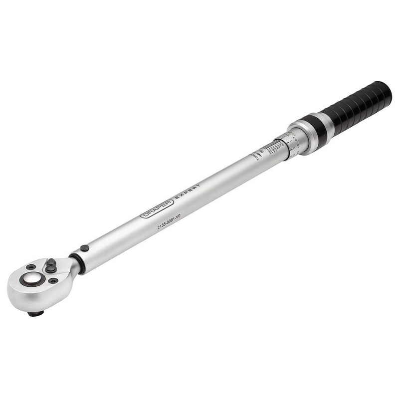 Draper Cheia dinamometrică Expert cu clichet - 1/2" / 40-200 Nm Figura 1