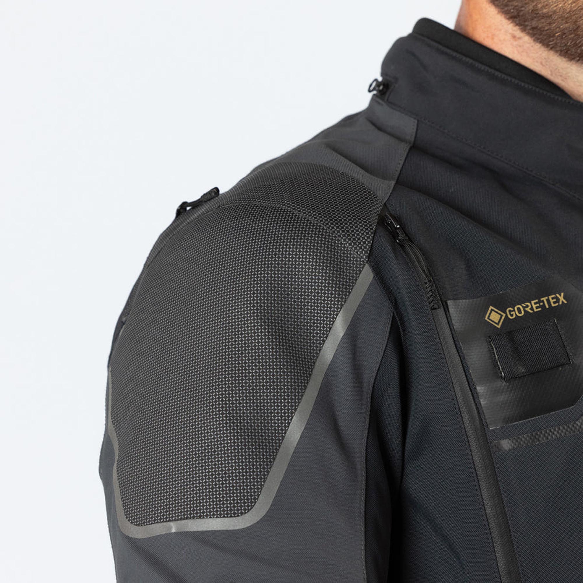 IXS Venture-GTX 1.0 Jachetă textilă impermeabilă pentru motociclete Negru/gri XS Figura 11