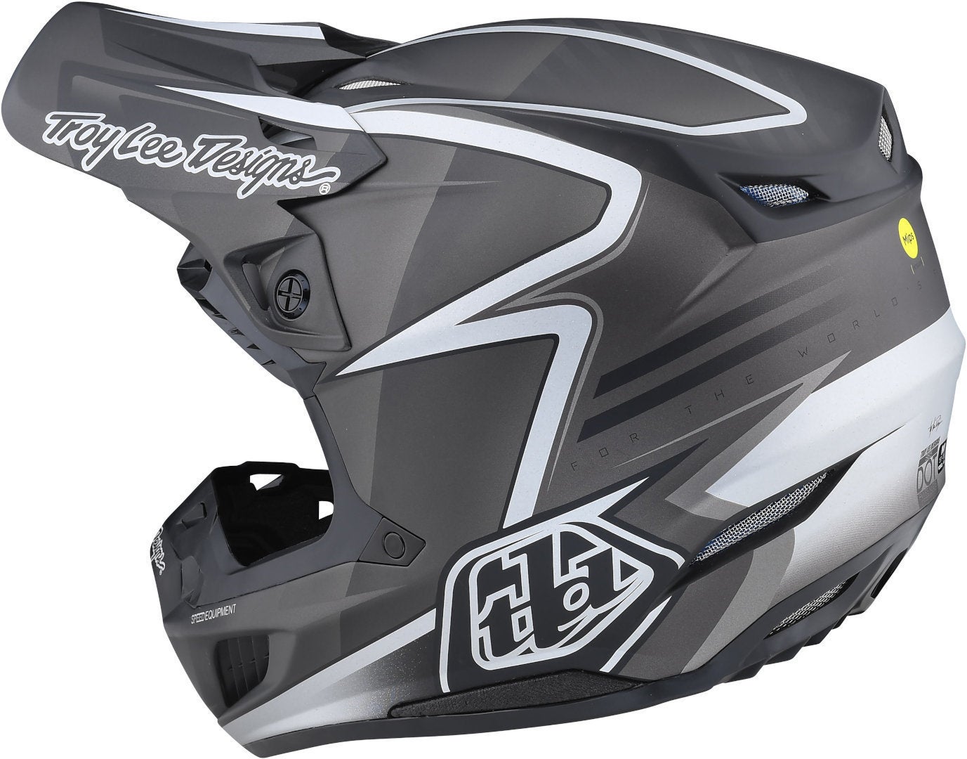Troy Lee Designs SE5 MIPS Carbon Lines Casco Motocross nero opaco XXL (62/63) Figura 8