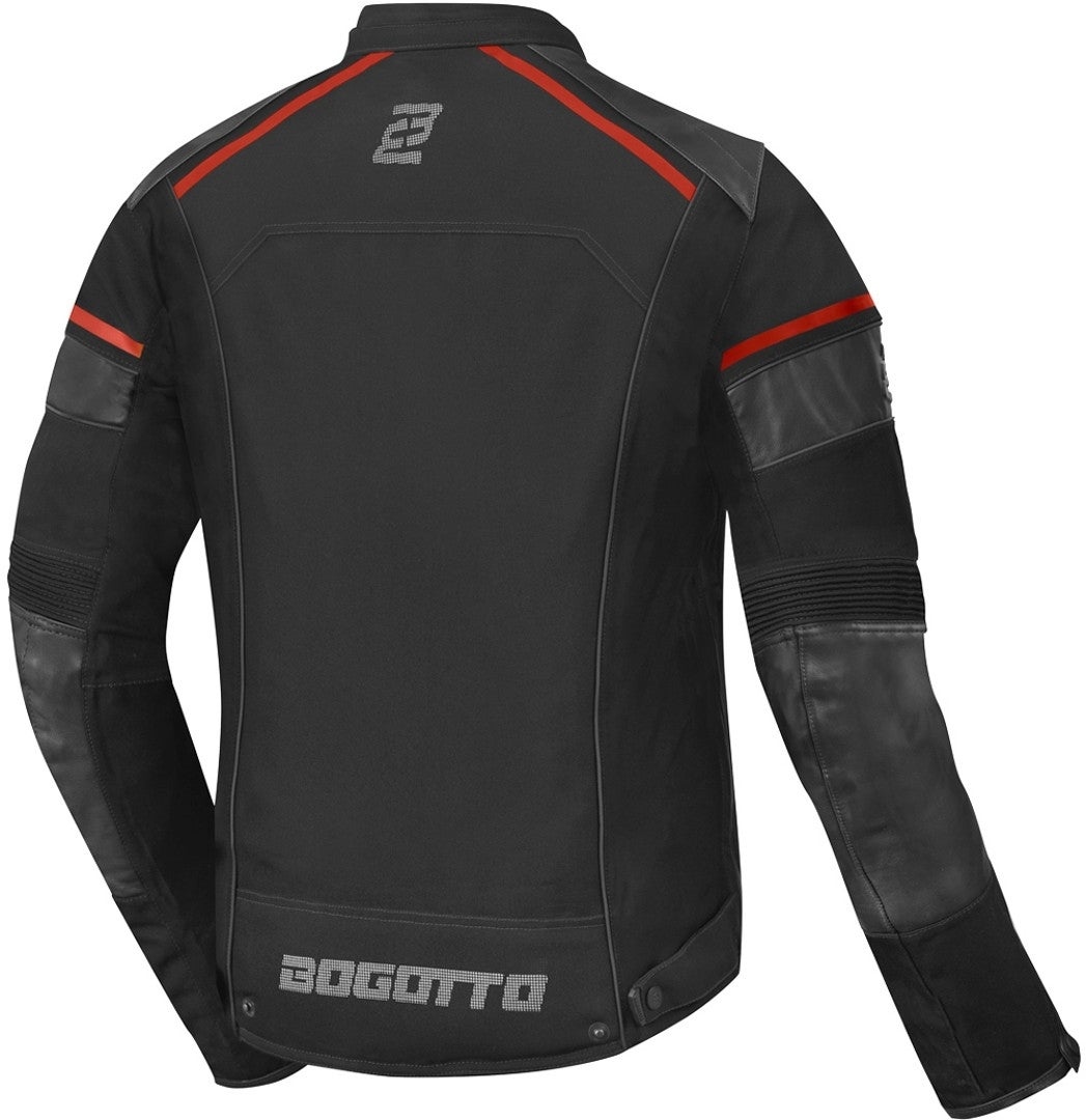 Bogotto Blizzard-X waterproof Motorcycle Textile Jacket black/red XL Figure 6