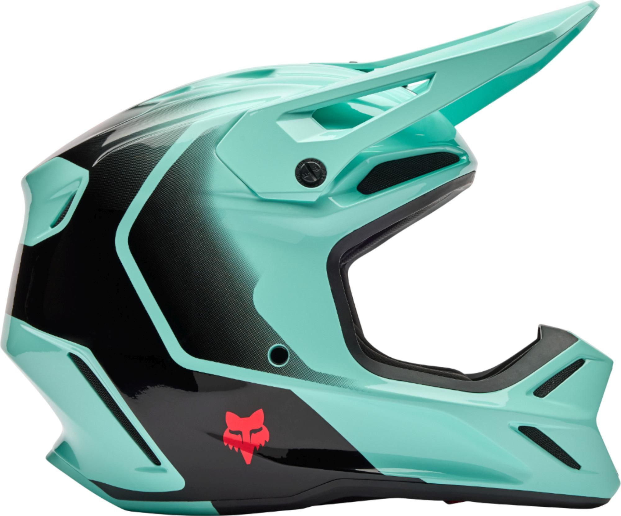 FOX V3 Drip Motorcross helm turquoise Verlies (59/60) Figuur 2