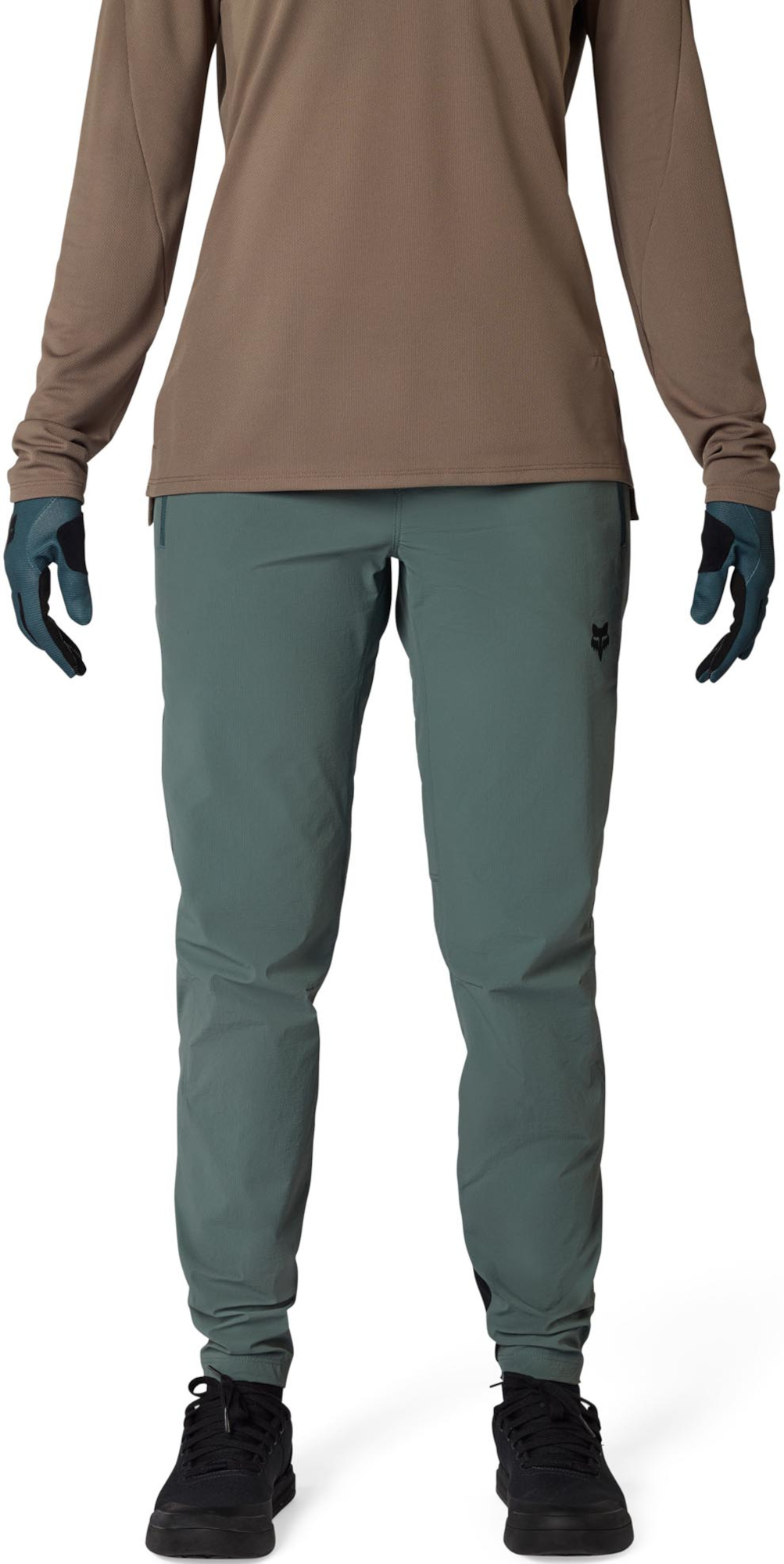 FOX Ranger Ladies Bicycle Pants green 6 Figure 3