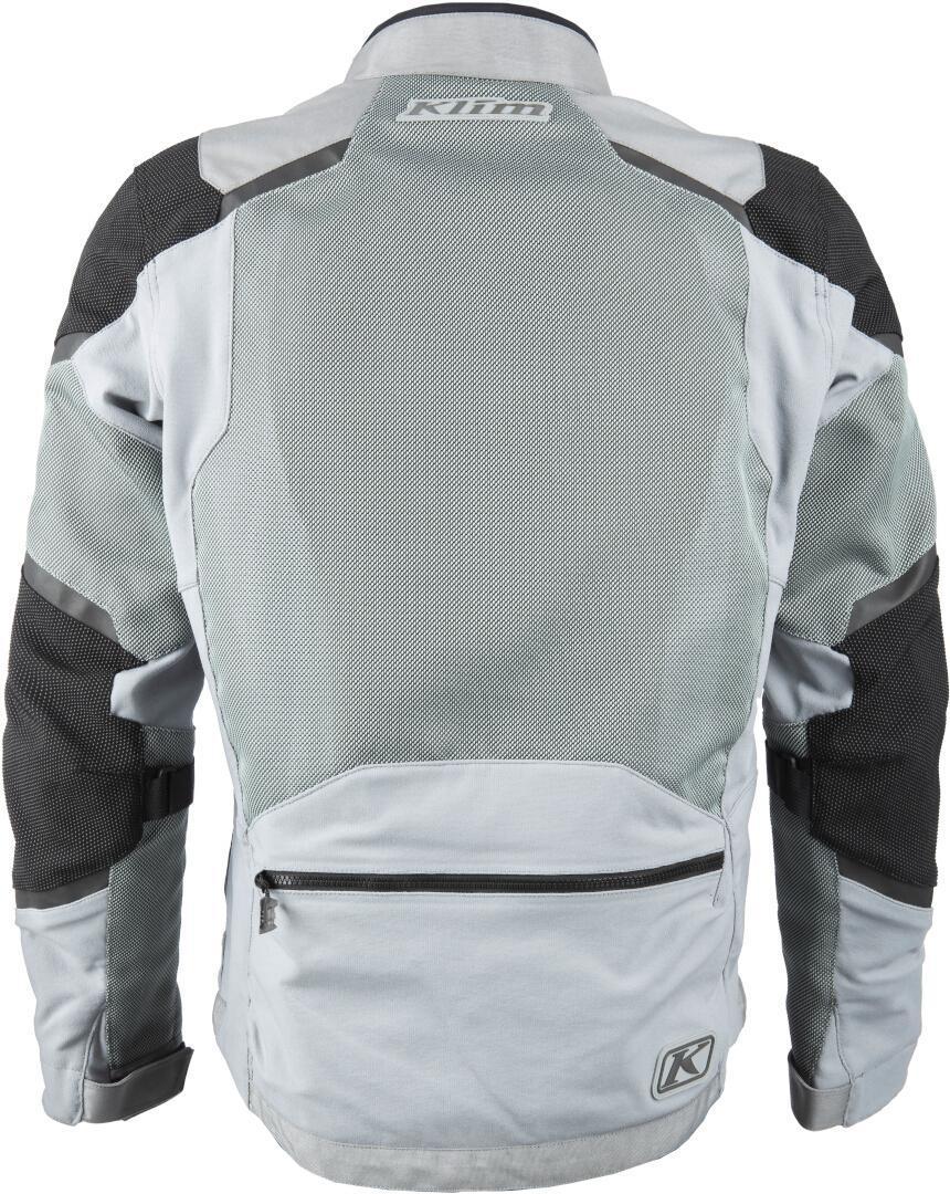 Klim Baja S4 Enduro Mesh Motorcycle Textile Jacket grey/black 3XL Figure 4