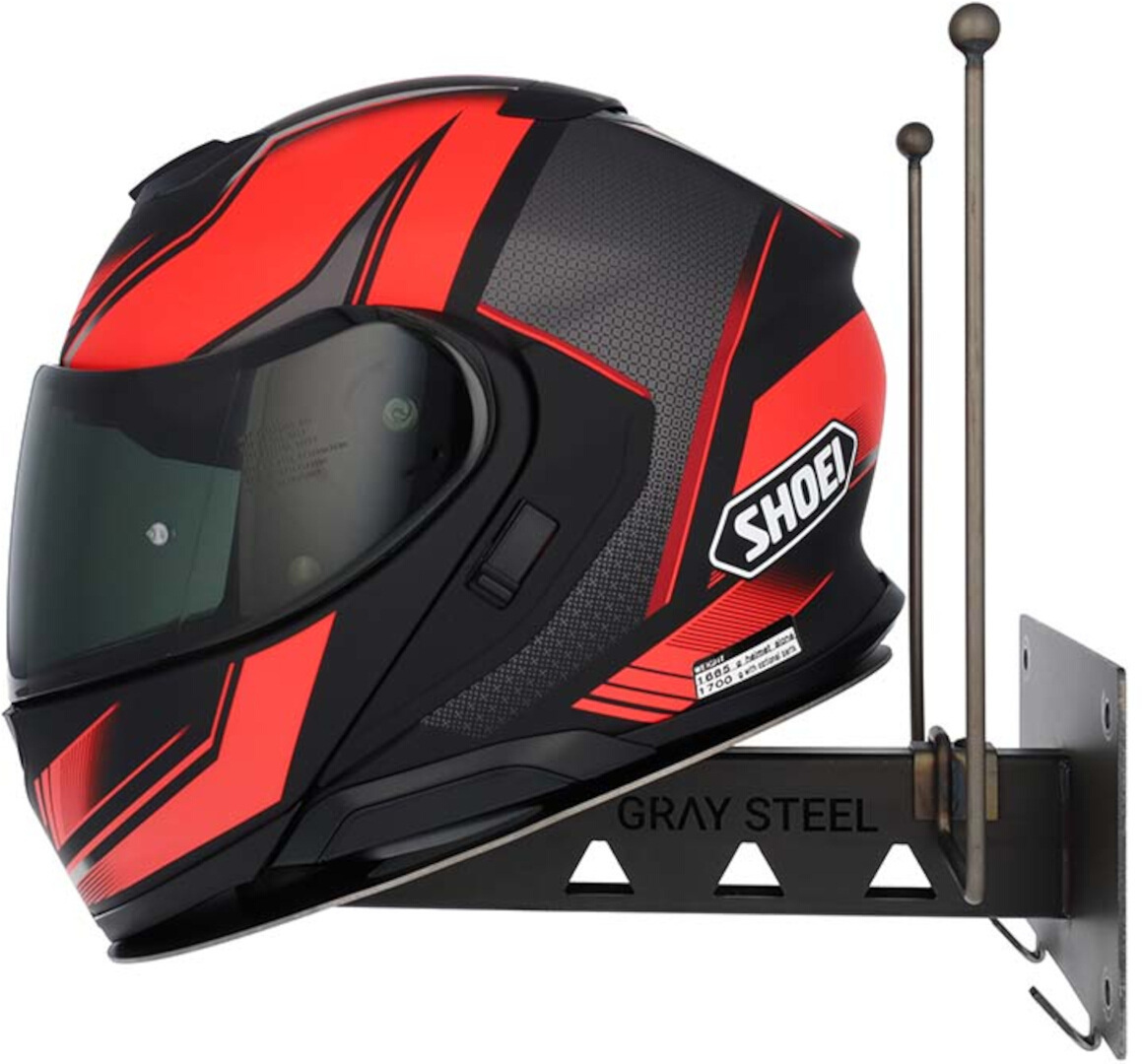 Gray Steel X7 Garderobă pentru motociclete Gri Figura 2