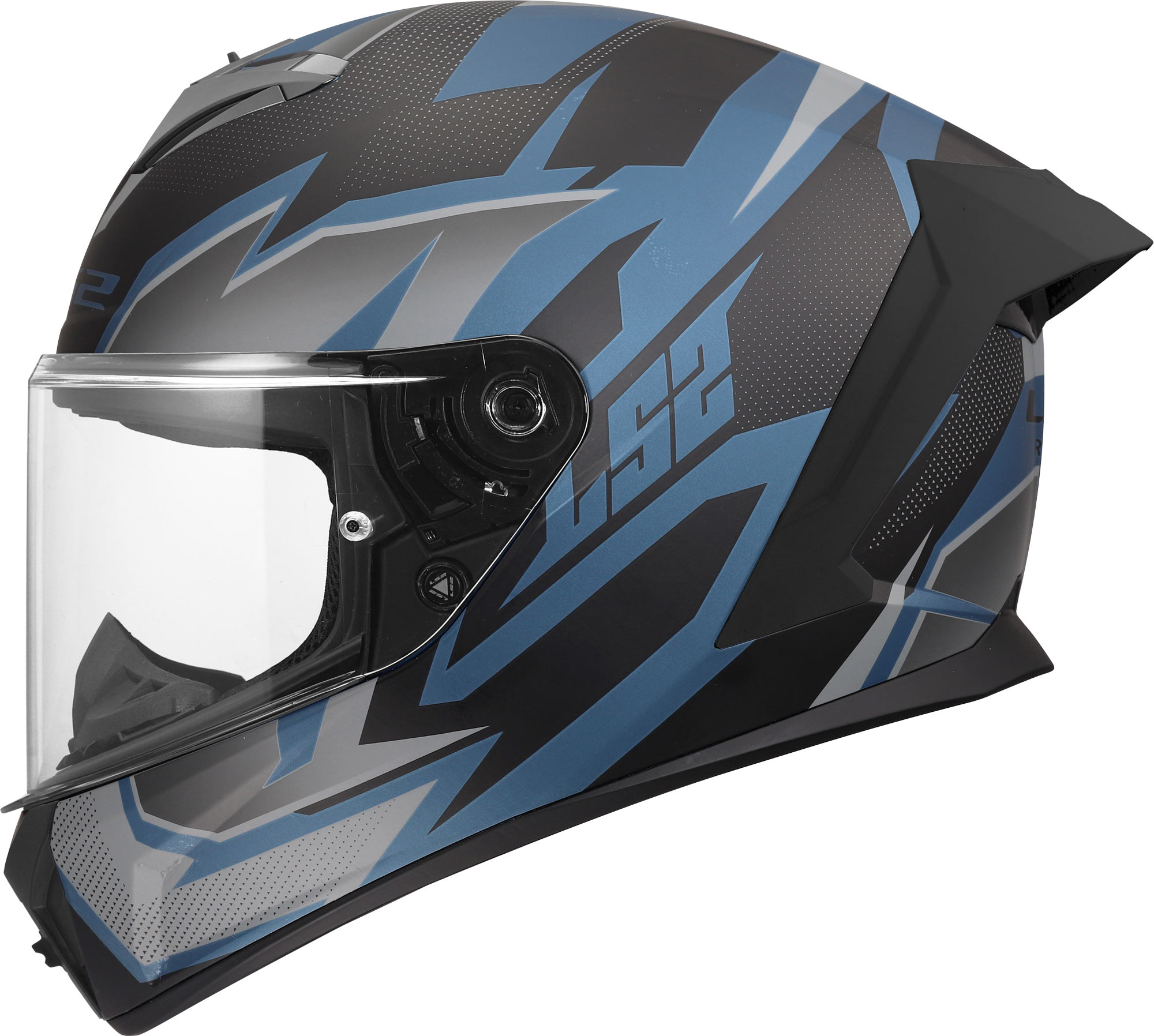 LS2 FF820 Rapid III Xtrem Helm schwarz/blau L (59/60) Abbildung 12