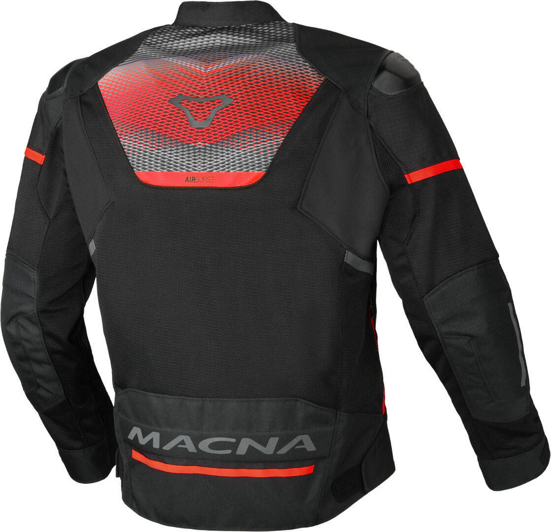 Macna Orcano 2.0 Motorcycle Textile Jacket black/red M Figure 2