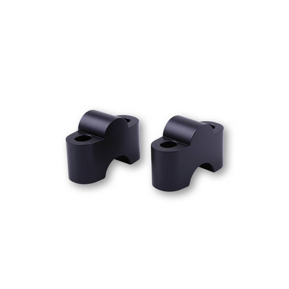 HIGHSIDER pro Distanz-Bock Set 25mm, schwarz Figur 1