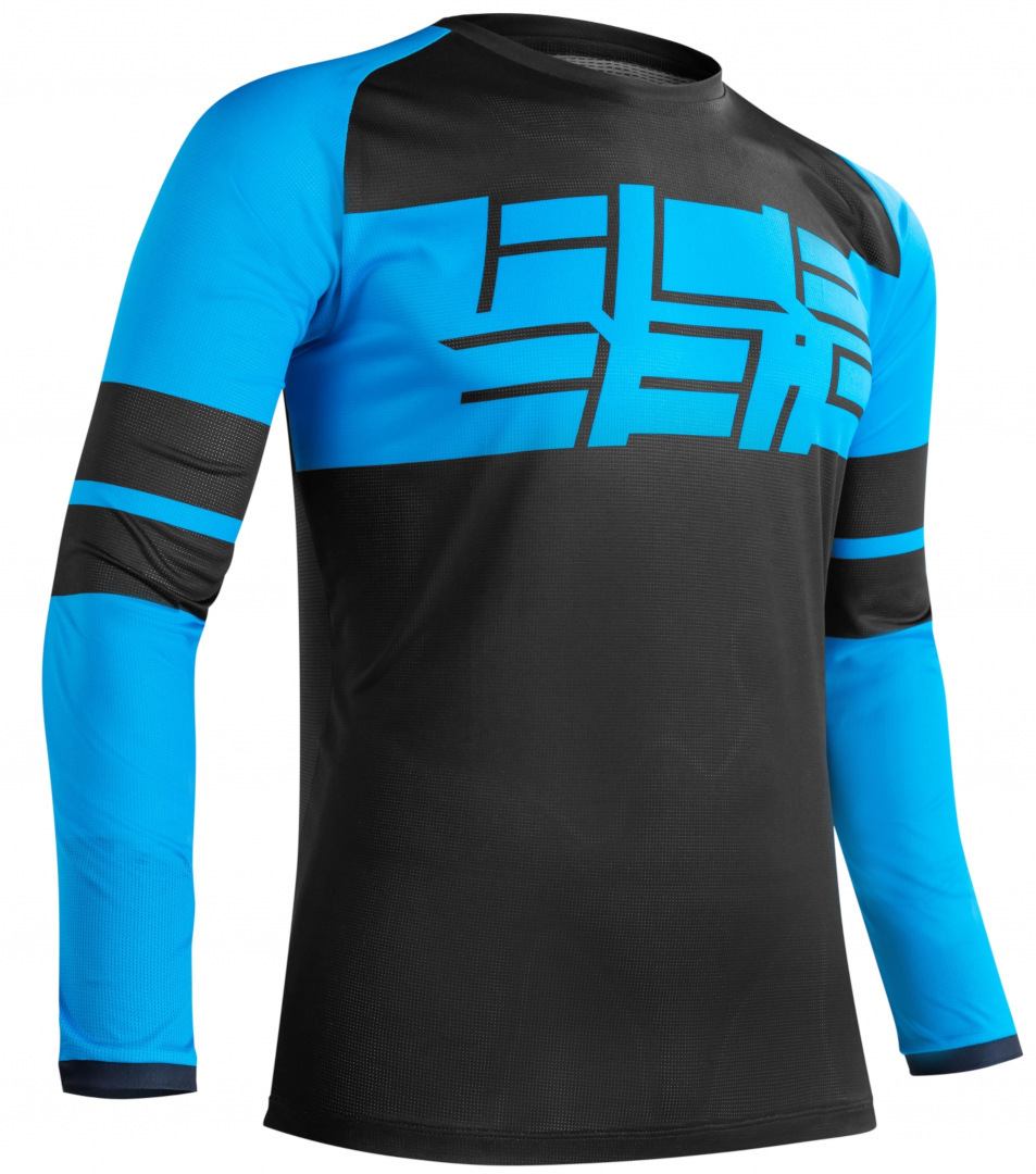 Acerbis Speeder Maglia MTB nero/blu S Figura 1
