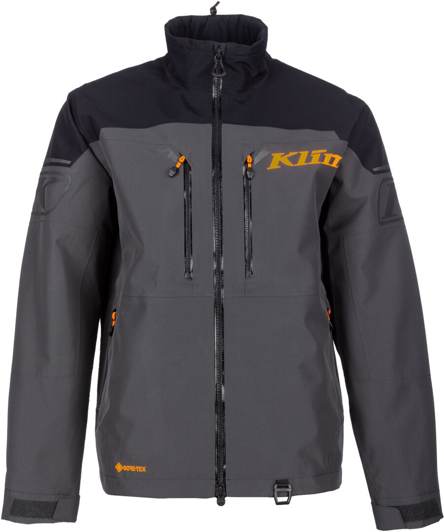 Klim Tomahawk Snowmobile Jacket black/grey/orange XL Figure 5
