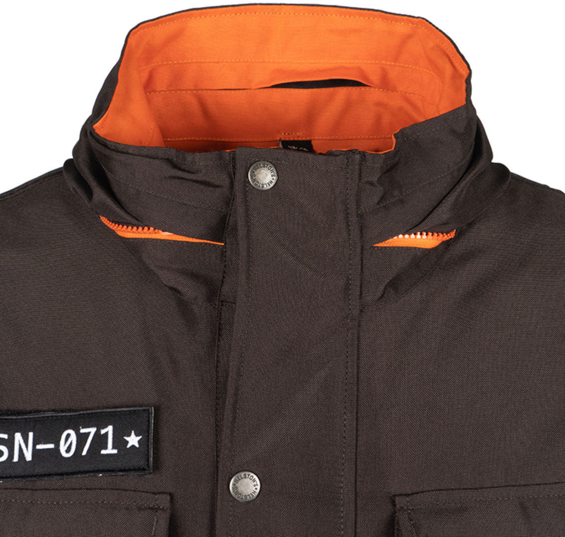 Helstons Trooper Motorcycle Textile Jacket dark brown 4XL Figure 7