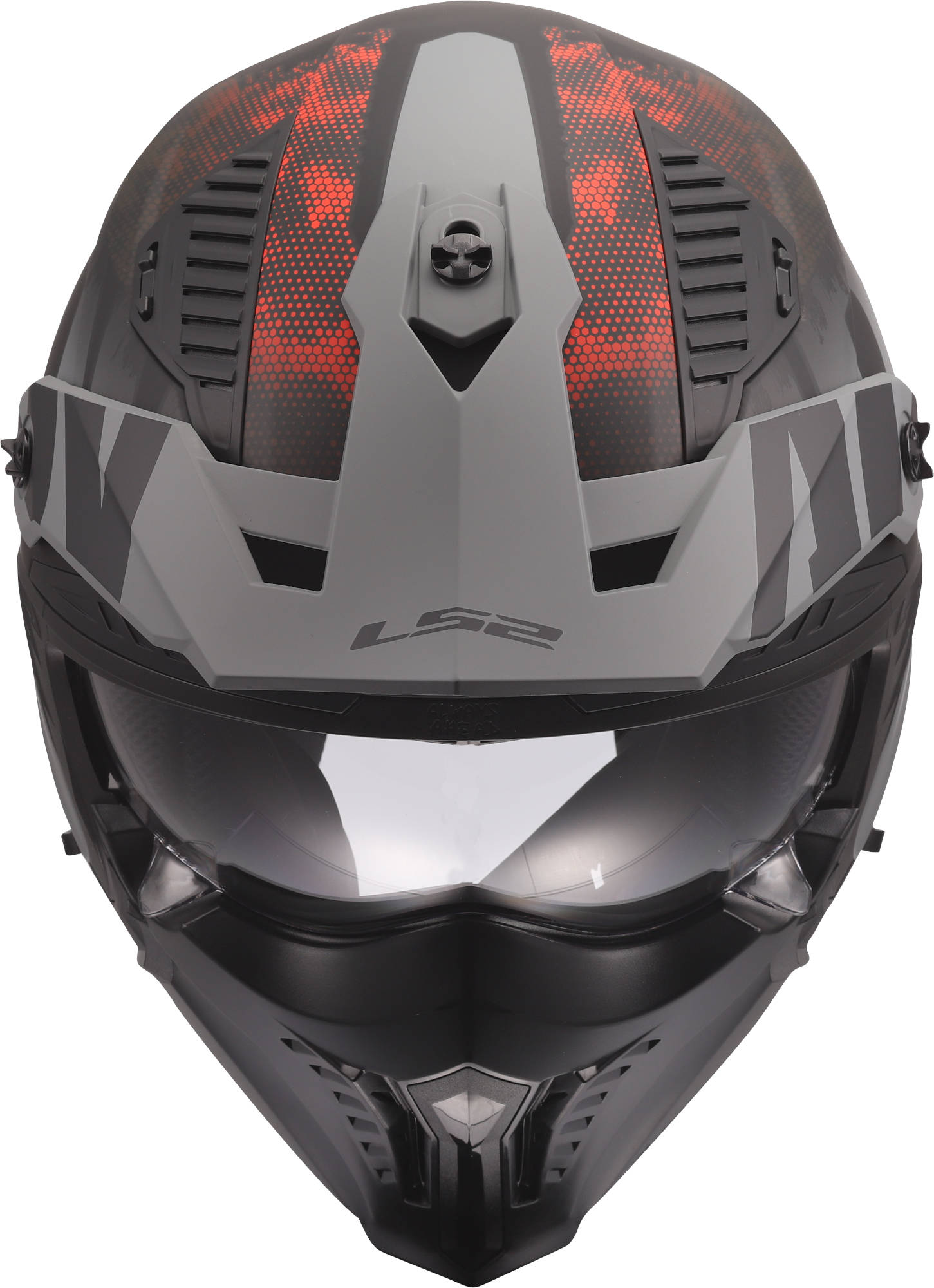 LS2 OF606 Drifter Gas Elmetto grigio/rosso S (55/56) Figura 5