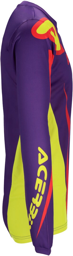 Acerbis MX J-Track Askar Motorcross Jersey paars/rood M Figuur 6