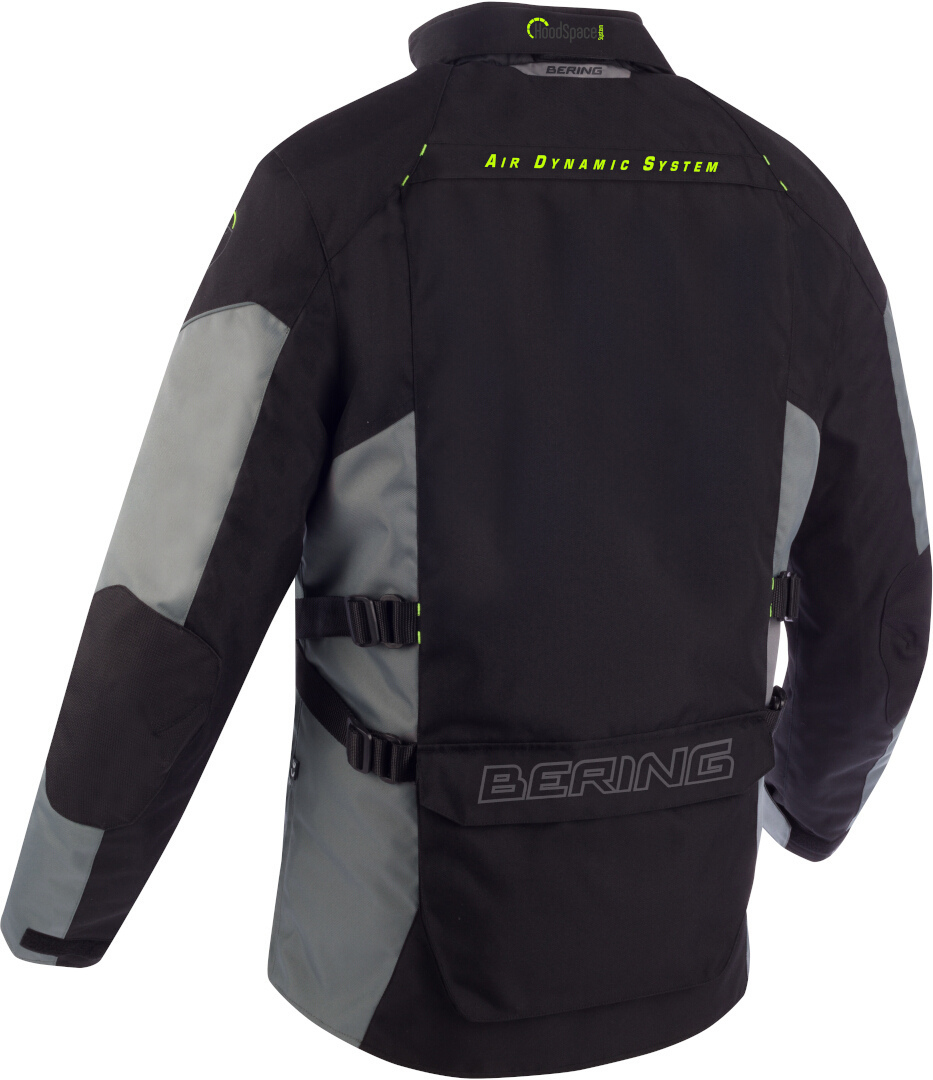 Bering Vision waterproof Motorcycle Textile Jacket black/grey M Figure 2