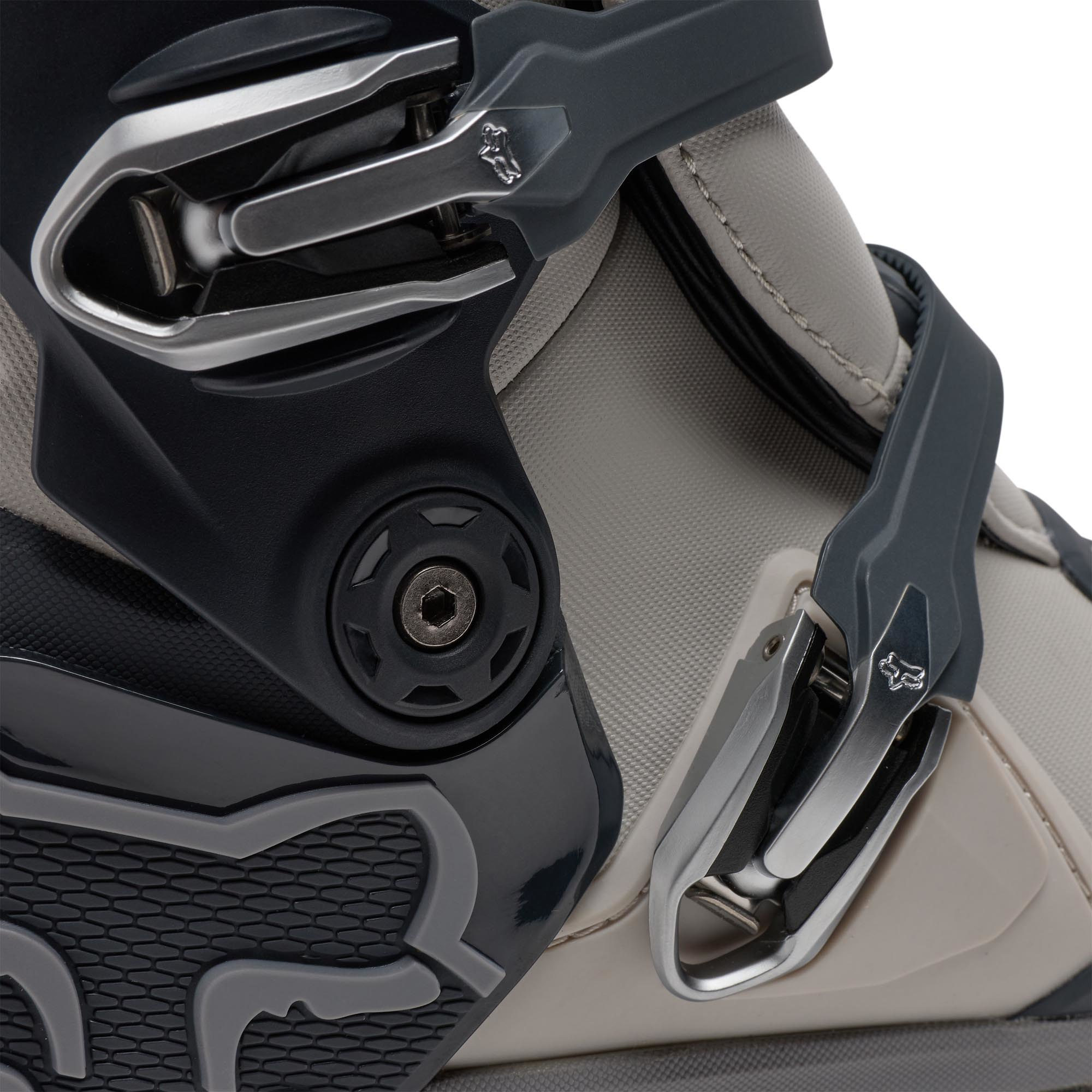 FOX Motion X Bottes de motocross imperméables Sable/Noir 10 Figure 6