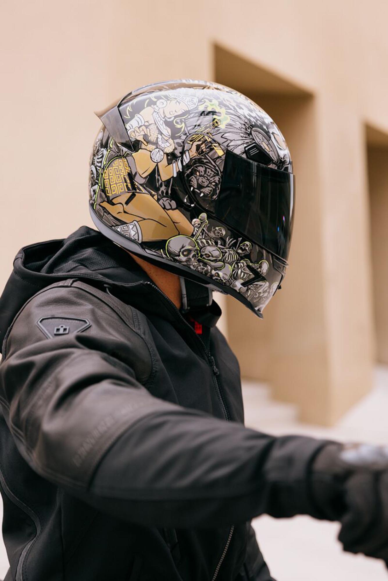Icon Airframe Pro Aztec Nine Kypärä L Kuva 4