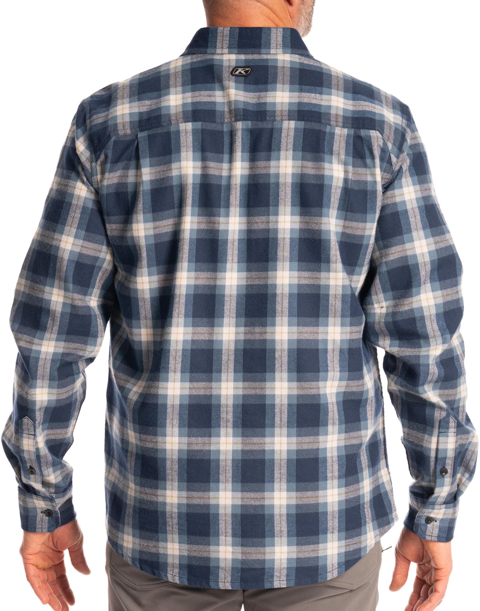 Klim Alderson Camicia di flanella blu 3XL Figura 3