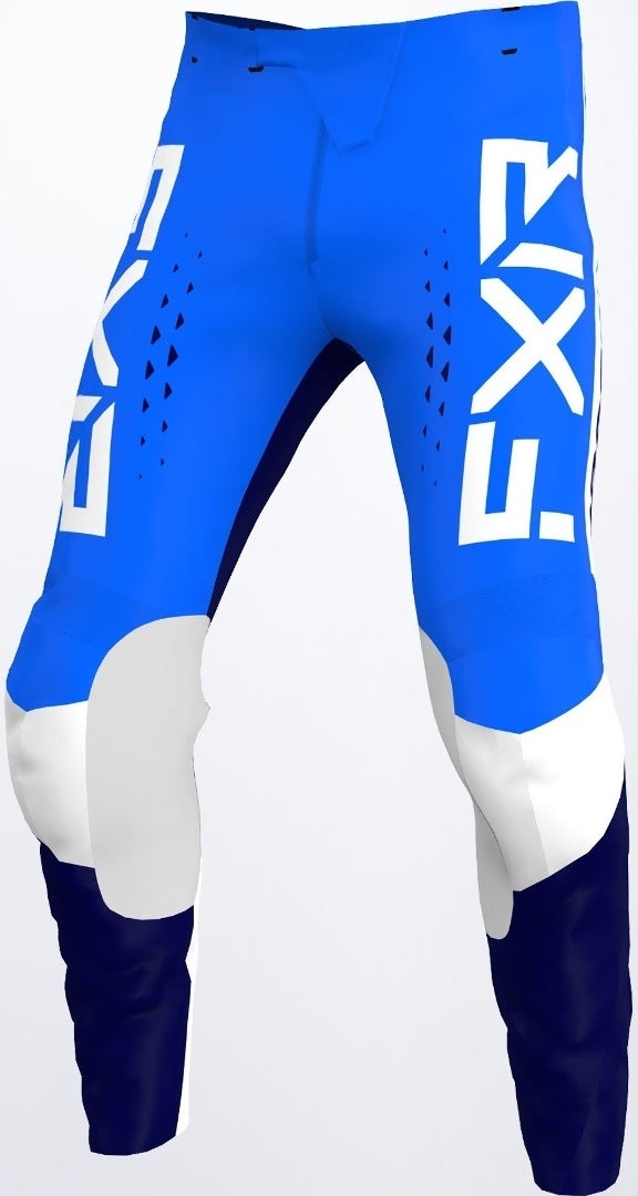 FXR Clutch Pro Motocross Pants dark blue/light blue/white 38 Figure 1