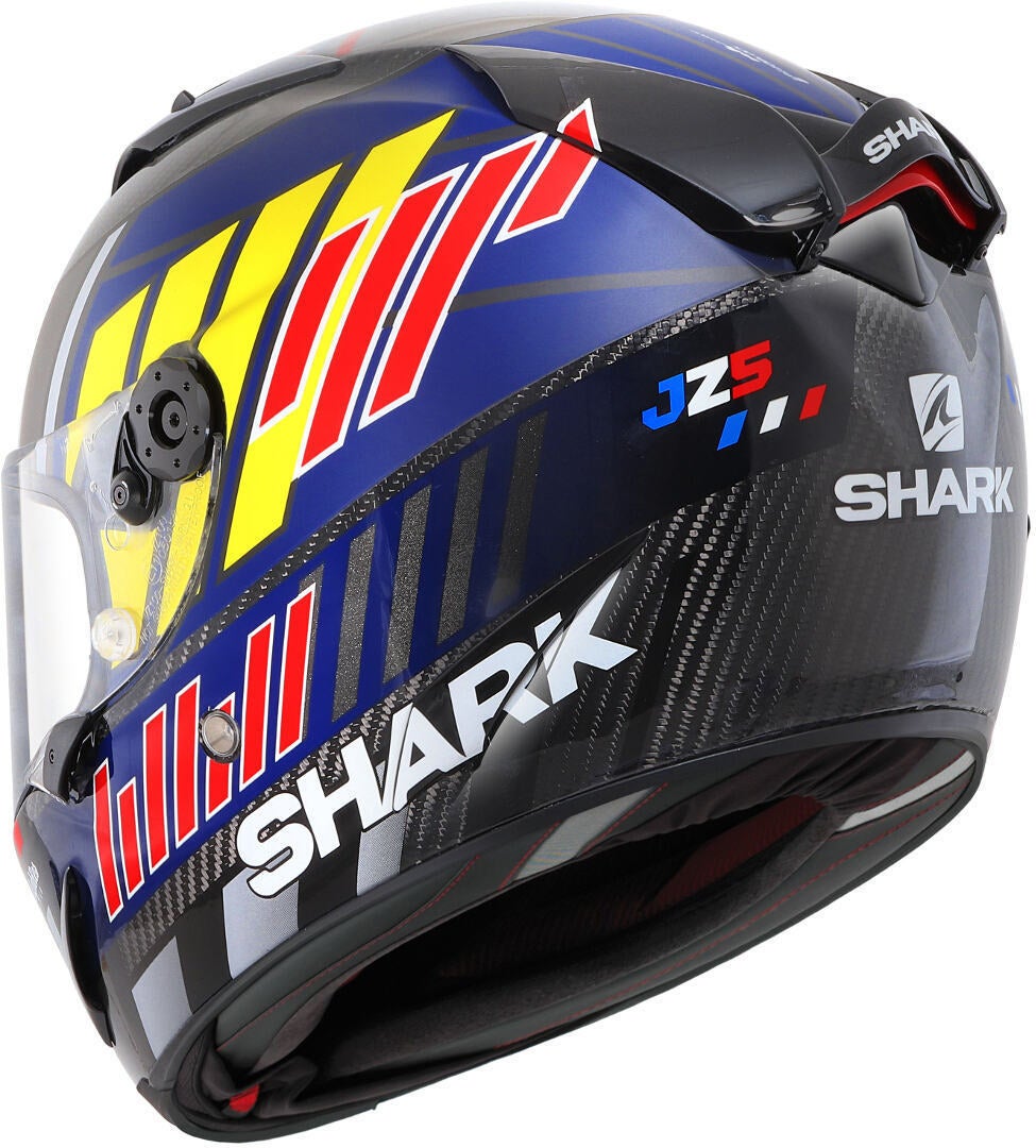 Shark Race-R Pro Carbon Replica Zarco Speedblock Casco blu/rosso M (57/58) Figura 2