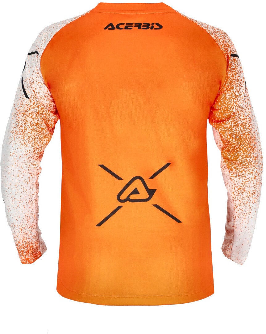 Acerbis MX J-Kid 5 Motocross trøje til børn orange/hvid S Figur 3