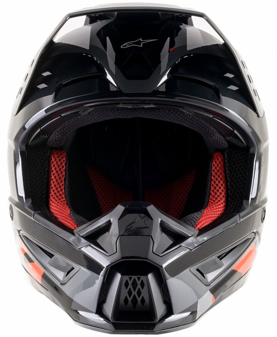Alpinestars S-M5 Rover Motocross Helmet black/grey/red M (57/58) Figure 7
