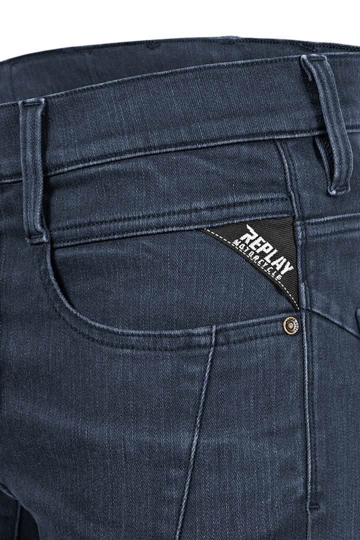 Replay Fender Motorcycle Jeans dark blue Short 29 Figure 6