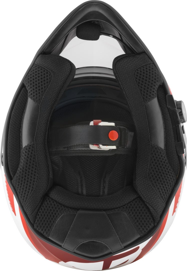 Bogotto H331 BT Tour EVO Bluetooth Enduro Helmet black matt/red/white 2XL Figure 12