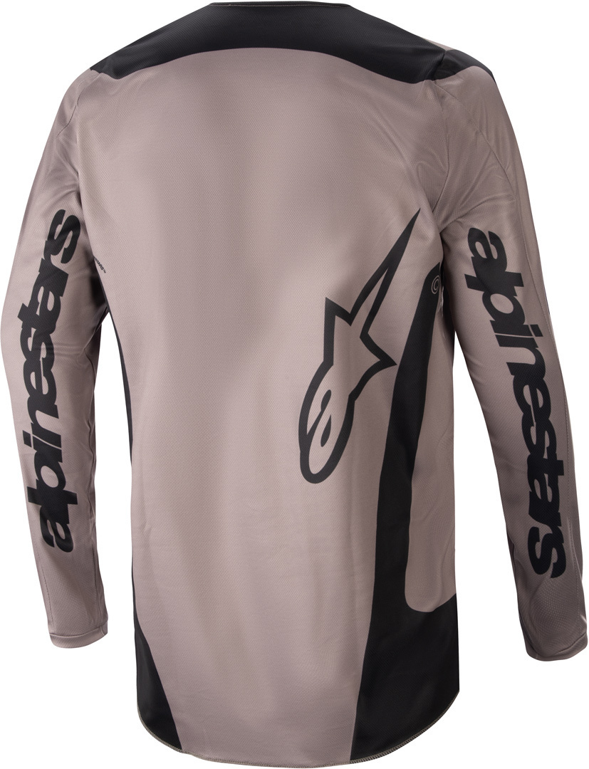 Alpinestars Fluid Lurv Tricou de motocross Maro/Negru L Figura 6