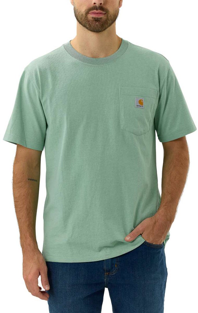Carhartt Workwear Pocket Triko Tyrkysová M Obrázek 3