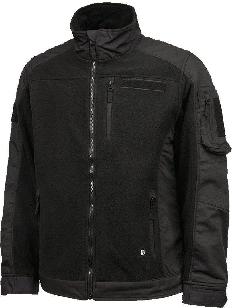 Brandit Ripstop Fleece ジャケット 黒 4XL 図1