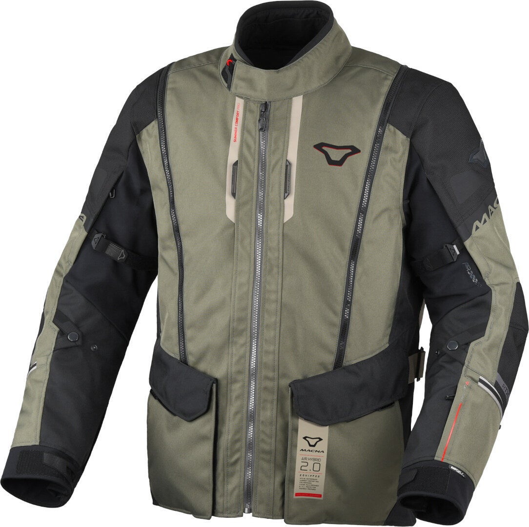 Macna Air Hybrid 2.0 wasserdichte textile Motorradjacke