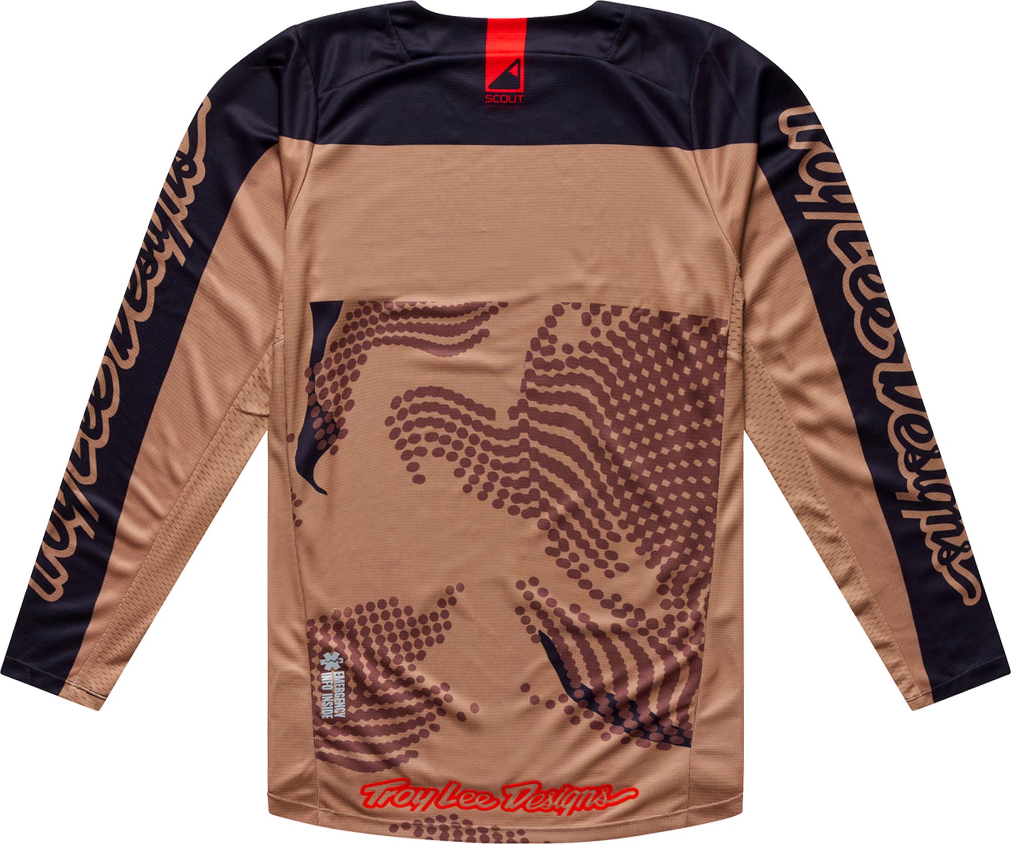 Troy Lee Designs Scout GP Pro High Desert Motocross Jersey sand XL Abbildung 2